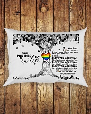 TO MY PARTNER IN LIFE Rectangular Pillowcase aos-pillow-rectangle-front-lifestyle-2