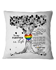 TO MY PARTNER IN LIFE Square Pillowcase thumbnail