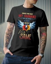 T-SHIRT - MY ANGEL HUSBAND - WINGS - THE SAME Classic T-Shirt lifestyle-mens-crewneck-front-6