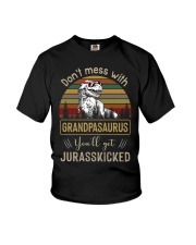 T-SHIRT - FAMILY TO GRANDPA - DON'T MESS WITH Youth T-Shirt tile