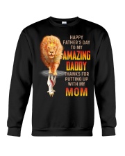 T-SHIRT - TO MY BONUS DAD - LION Crewneck Sweatshirt tile