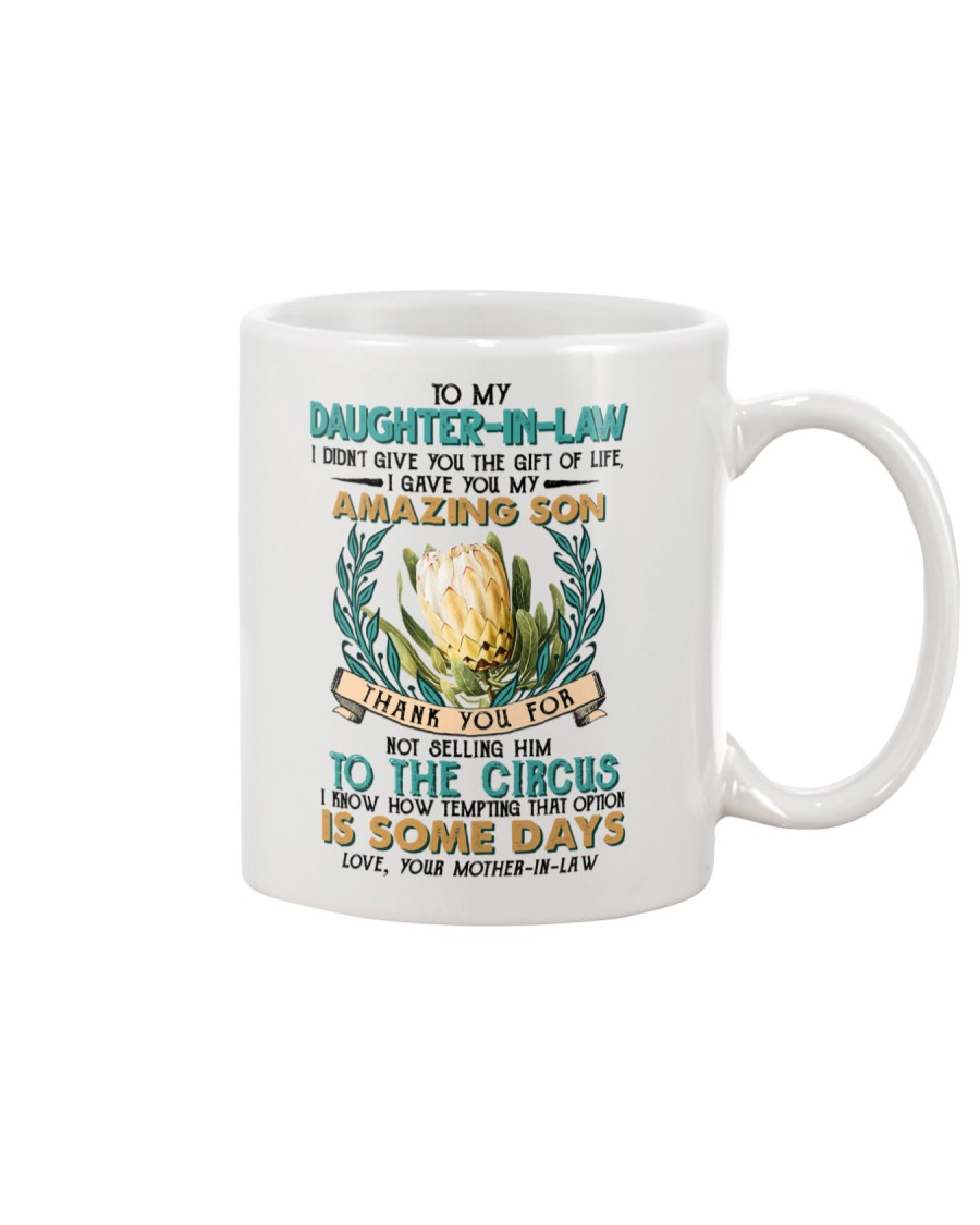 TO MY DAUGHTER-IN-LAW - PROTEA FLOWER - CIRCUS Mug