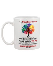 MOM TO DAUGHTER IN LAW Mug back