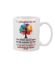 MOM TO DAUGHTER IN LAW Mug front