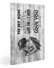 Mom To Son - Canvan 20x30 Gallery Wrapped Canvas Prints front