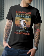 SON-IN-LAW - EAGLE - VINTAGE - YOU VOLUNTEERED Classic T-Shirt lifestyle-mens-crewneck-front-6