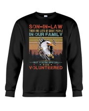 SON-IN-LAW - EAGLE - VINTAGE - YOU VOLUNTEERED Crewneck Sweatshirt thumbnail