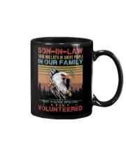 SON-IN-LAW - EAGLE - VINTAGE - YOU VOLUNTEERED Mug thumbnail