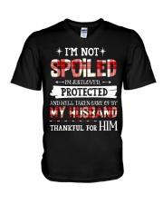 I'm Just Loved Protected - T-shirt V-Neck T-Shirt tile