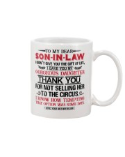 MOM TO SON IN LAW Mug front