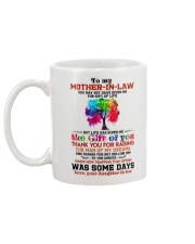 TO MY MOTHER-IN-LAW - TREE - THANK YOU Mug back