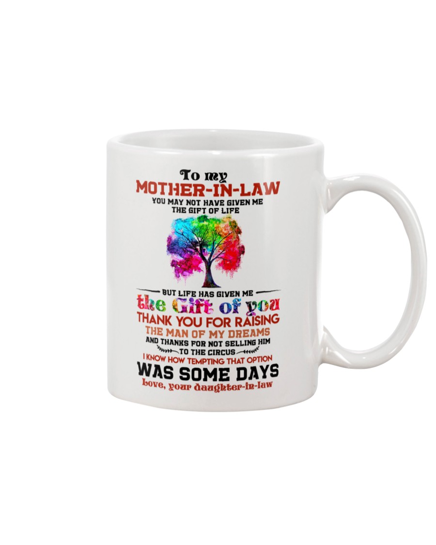 TO MY MOTHER-IN-LAW - TREE - THANK YOU Mug
