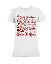 ANGEL IN HEAVEN - BUTTERFLY - YOU'RE AT PEACE Premium Fit Ladies Tee tile