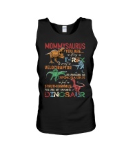 MOMMYSAURUS - DINOSAUR Unisex Tank tile