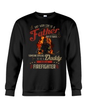 Father firefighter Crewneck Sweatshirt tile