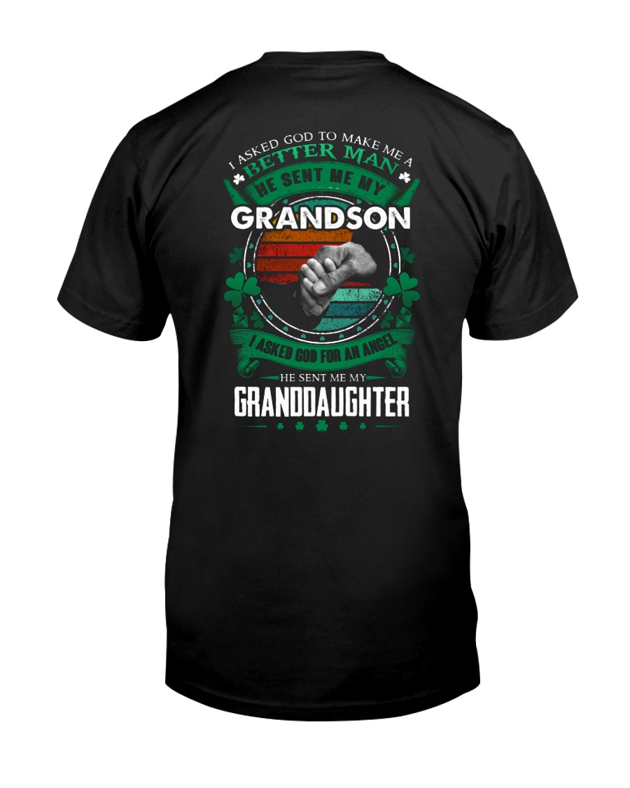 GRANDPA - CLOVERS - MY SON AND MY DAUGHTER Classic T-Shirt