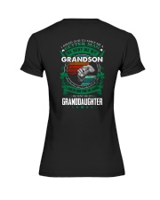 GRANDPA - CLOVERS - MY SON AND MY DAUGHTER Premium Fit Ladies Tee thumbnail