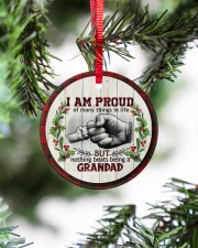 Grandad - Nothing Beats Being A Grandad Circle ornament - single (porcelain) aos-circle-ornament-single-porcelain-lifestyles-07