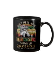 TO MY GRANDSON - T REX - DON'T MESS WITH Mug thumbnail