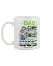 DAUGHTER TO DAD Mug back