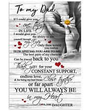 DAUGHTER TO DAD 16x24 Poster front