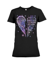 Angel Grandpa - I Used To Be His Angel - T-Shirt Premium Fit Ladies Tee tile