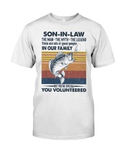 SON-IN-LAW - FISHING - VINTAGE - THE MAN Classic T-Shirt front