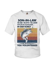 SON-IN-LAW - FISHING - VINTAGE - THE MAN Youth T-Shirt tile