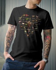 Dinosaur - Heart - T-shirt Classic T-Shirt lifestyle-mens-crewneck-front-6