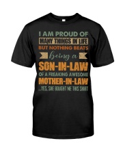 I Am Proud Being A Son-in-law - Vintage - T-Shirt Classic T-Shirt front