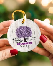 To My Daughter-in-law - Tree - Gift of Life Circle ornament - single (porcelain) aos-circle-ornament-single-porcelain-lifestyles-08