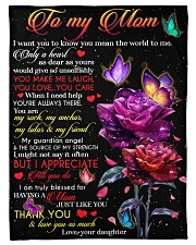 FLEECE BLANKET - TO MY MOM - THANK YOU Small Fleece Blanket - 30" x 40" front