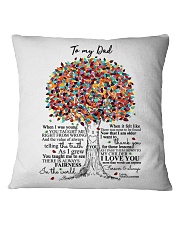 DAUGHTER TO DAD Square Pillowcase thumbnail