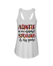Auntie is my name Spoiling is my game Ladies Flowy Tank thumbnail