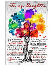 Mom To Daughter Tree - Life Is Filled With Hard 16x24 Poster front