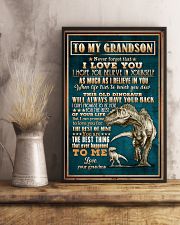 To Grandson - Dinosaur - Never Forget That I Love 16x24 Poster lifestyle-poster-3
