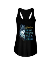To Grandson - The Man The Myth The Legend Ladies Flowy Tank tile