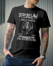 Son-in-law - Dragon - You Volunteered Classic T-Shirt lifestyle-mens-crewneck-front-6