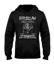 Son-in-law - Dragon - You Volunteered Hooded Sweatshirt tile