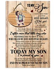 To Son - Hugging - I Sometimes Wish You Were 16x24 Poster front