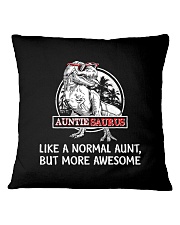 Auntiesaurus Square Pillowcase thumbnail
