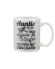 T-SHIRT - AUNTIE - FAVORITE DINOSAUR Mug tile