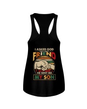 I asked God for a best friend He sent me my son Ladies Flowy Tank thumbnail
