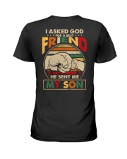 I asked God for a best friend He sent me my son Ladies T-Shirt thumbnail