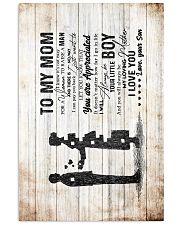 To My Mom - I Love You - Canvas Vertical Poster tile