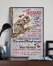 HUSBAND - MY PERFECT DAY IS WHENEVER I'M WITH YOU 16x24 Poster lifestyle-poster-2