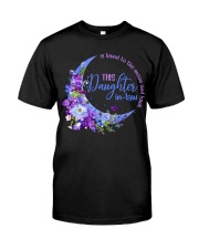 This daughter-in-law is loved to the moon back Classic T-Shirt front