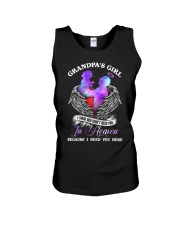 Grandpa's girl- i wish god don't you in heaven Unisex Tank tile