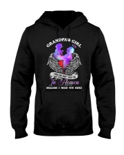 Grandpa's girl- i wish god don't you in heaven Hooded Sweatshirt tile