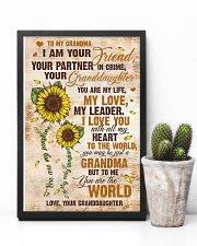 To Grandma - I Love You With All My Heart 16x24 Poster lifestyle-poster-8